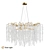 Shanti Chandelier with Crystal Accents 3D model small image 1