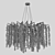 Shanti Chandelier with Crystal Accents 3D model small image 3