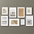 Modern Picture Frame Set Collection 3D model small image 7