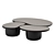 Contemporary LAGHI Coffee Tables Set 3D model small image 3