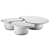 Contemporary LAGHI Coffee Tables Set 3D model small image 4