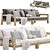 LARS Outdoor Elegance Sofa Design 3D model small image 4