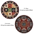 Round Rug Set With Variants 3D model small image 3