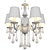  Elegant Arte Luce Palermo Chandelier 3D model small image 4