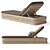 Restoration Hardware Teak Chaise Lounge 3D model small image 2