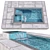 Caustics-Enhanced Swimming Pool Model 3D model small image 1