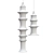 Modern Nelson Pendant Designer Lamp 3D model small image 2