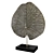 Bronze Leaf Sculpture Art Piece 3D model small image 1