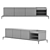 Milos TV Cabinet Collection 3D model small image 3