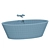 Tellkamp Space Oval Glossy Bathtub 3D model small image 2