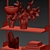Modern New Works Wall Shelf 3D model small image 5