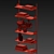 Modern New Works Wall Shelf 3D model small image 6