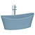 Rivea Free-standing Bathtub Malia 3D model small image 3