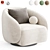  Contemporary Luxury Swivel Chair by Eichholtz 3D model small image 4