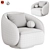  Contemporary Luxury Swivel Chair by Eichholtz 3D model small image 6
