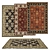 Variety Rug Set with Displacement Mats 3D model small image 1