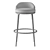 Stylish Swivel Fabric Barstool 3D model small image 6