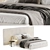 Contemporary Island Bed 2017 Design 3D model small image 1