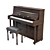 Elegant Columbia 2015 Piano Model 3D model small image 3