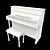 Elegant Columbia 2015 Piano Model 3D model small image 7