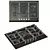 Pando Appliance Set: 4 Modern Models 3D model small image 3