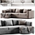 Trend Sofa 2015 by Kenay 3D model small image 3