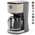 Modern 12-Cup Programmable Coffee Maker 3D model small image 8