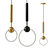 Modern LED Ring Pendant Lighting 3D model small image 1