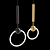 Modern LED Ring Pendant Lighting 3D model small image 3