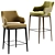 Modern Bar Stool Set Konyshev OTX 3D model small image 4