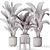 Mexican Design Banana Palm Set 3D model small image 14