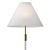 Elegant Lucite Gold Floor Lamp 3D model small image 3