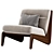 Fletcher Outdoor Armless Chair SohoHome 3D model small image 2
