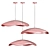 Elegant Lotus Leaf Pendant Light 3D model small image 6