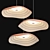 Elegant Lotus Leaf Pendant Light 3D model small image 8