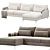 Feel Hauska Modern Sofa Set 3D model small image 3
