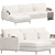 Feel Hauska Modern Sofa Set 3D model small image 4