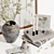  Modern Balance Decor Set 3D model small image 2