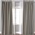 Designer Curtain Set with Exports 3D model small image 1