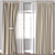 Fabulous 3D Curtain Model 3D model small image 1