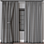 Fabulous 3D Curtain Model 3D model small image 4