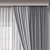 Versatile 3D Curtain Model 3D model small image 3