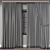 Versatile 3D Curtain Model 3D model small image 4