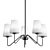 Madison 5-Light Chandelier Pendant 3D model small image 1