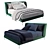 Modern Ikea Bed TUFJORD Design 3D model small image 1