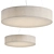 Bol Fabric Pendant Light Leds C4 3D model small image 1