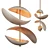 Contemporary Selene Pendant Chandelier 3D model small image 9