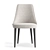 Compact High-Backed Upholstered Chair 3D model small image 2