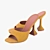 Amina Muaddi Mules in Five Colors 3D model small image 3