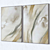 Large Wall Paintings with Textured Frames 3D model small image 3